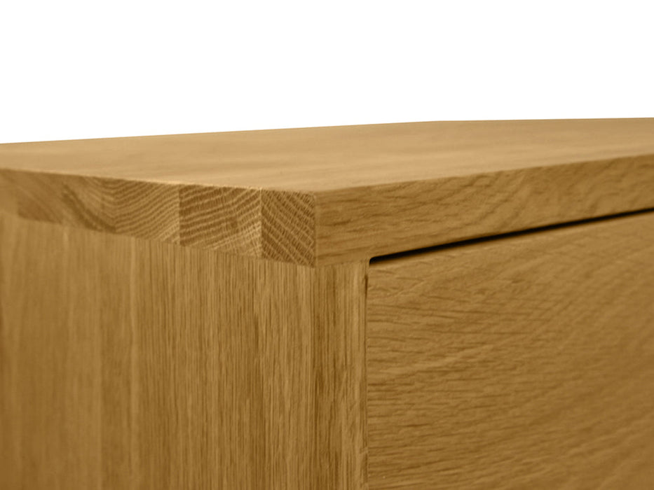 CCF487 Wooden Bedside Table - Natural Oak