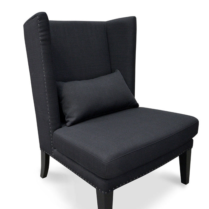 CLC2042-CA Lounge Chair in Black