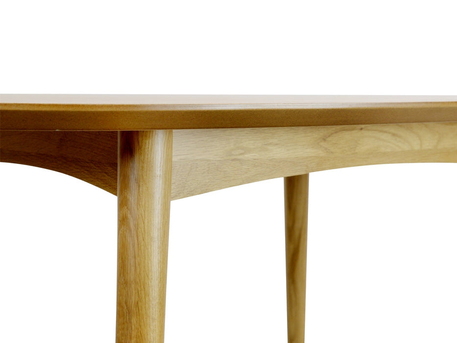 CDT782-VN 1.3m Fixed Dining Table - Natural