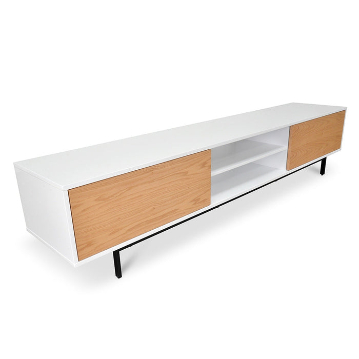 CTV1137-BB 2.3m TV Entertainment Unit - Lowline - Natural