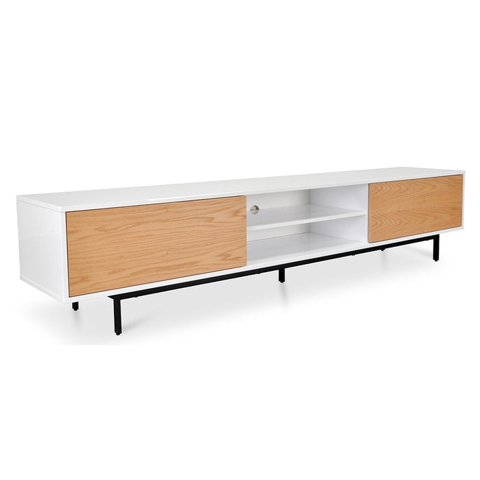 CTV1137-BB 2.3m TV Entertainment Unit - Lowline - Natural