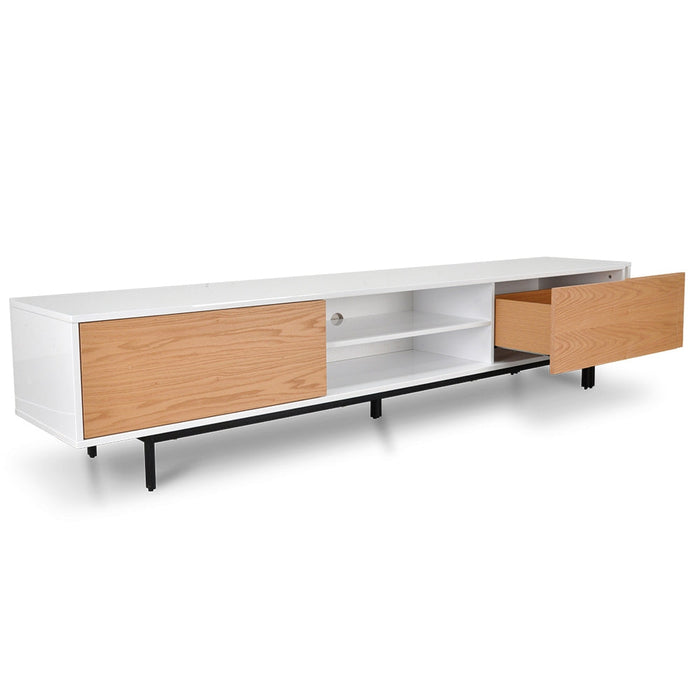 CTV1137-BB 2.3m TV Entertainment Unit - Lowline - Natural