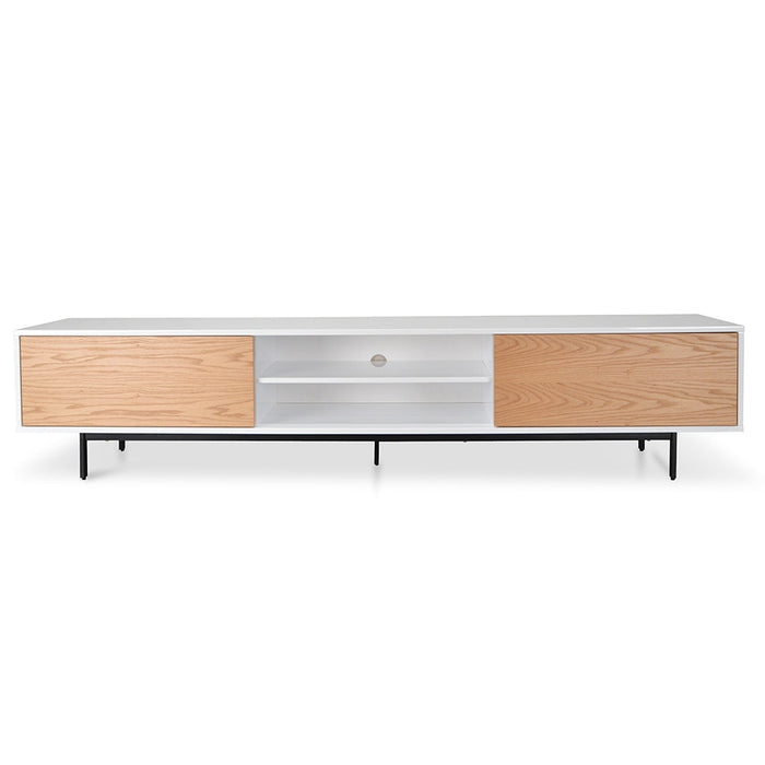 CTV1137-BB 2.3m TV Entertainment Unit - Lowline - Natural