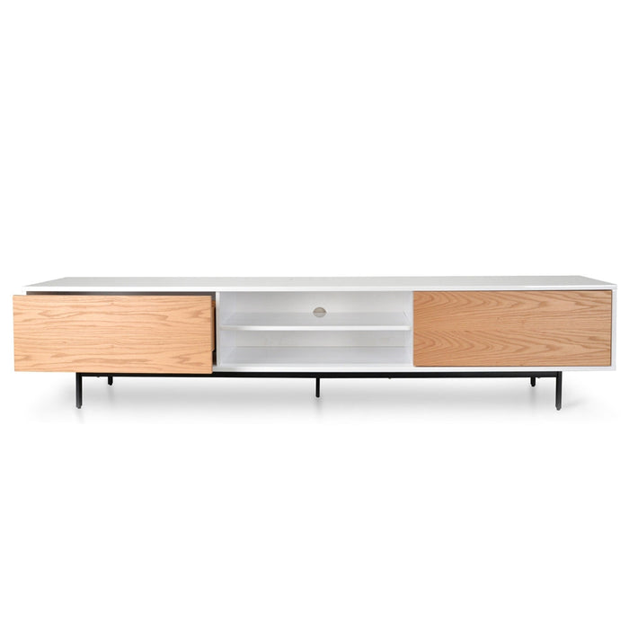 CTV1137-BB 2.3m TV Entertainment Unit - Lowline - Natural