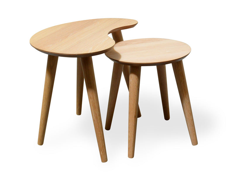 CCF693N-VN Nest of Side Tables - Natural