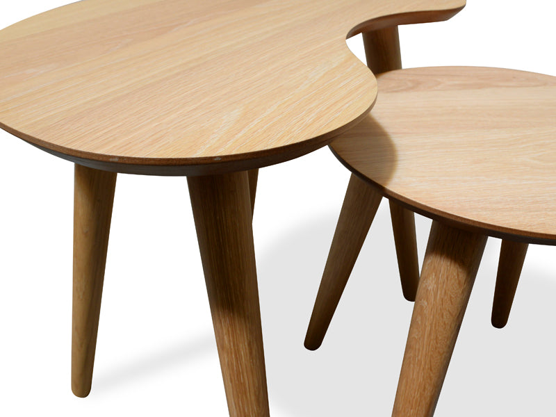 CCF693N-VN Nest of Side Tables - Natural