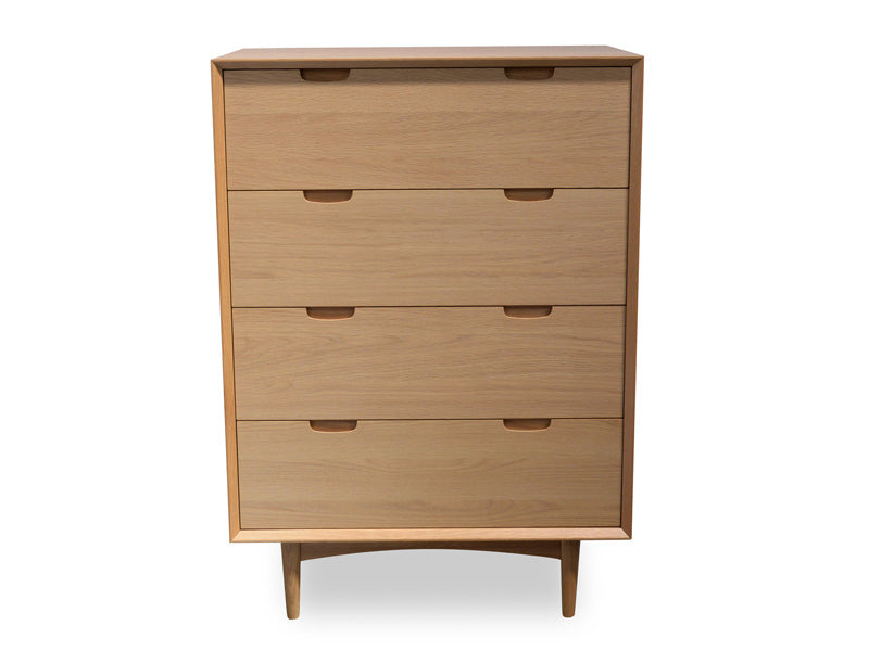 CDT920-VN 4 Drawer Chest - Natural