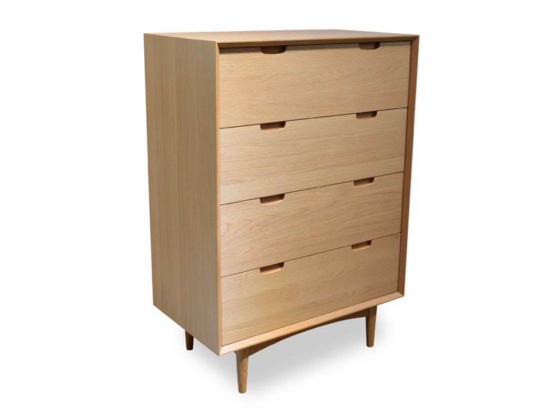 CDT920-VN 4 Drawer Chest - Natural