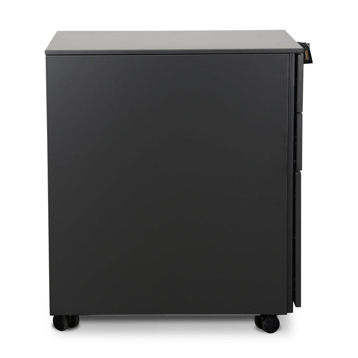 COF2171-SN 3 Drawers Mobile Pedestal - Black