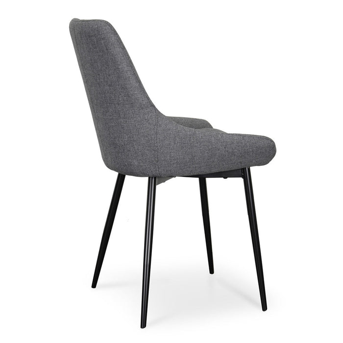 CDC2081-SE Dining Chair - Dark Grey (Set of 2)