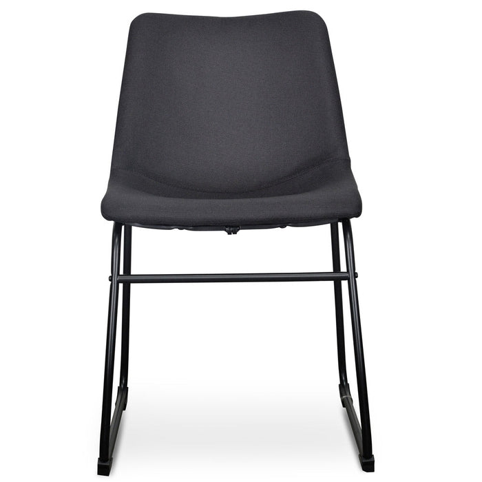 CDC2009-SE - Dining Chair in Black (Set of 2)