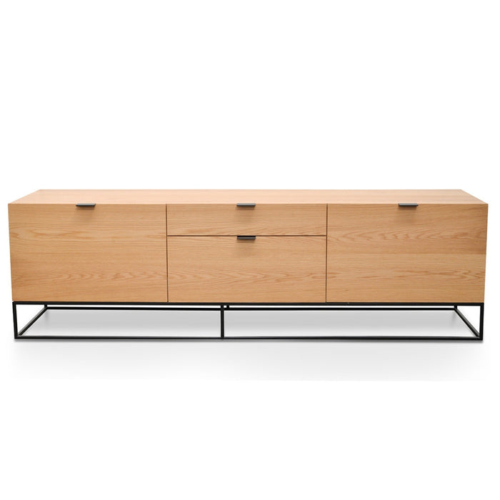 CTV2137-CN 180cm Entertainment TV Unit - Natural Oak