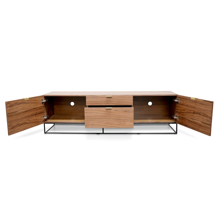 CTV2138-CN 180cm Entertainment TV Unit - Walnut