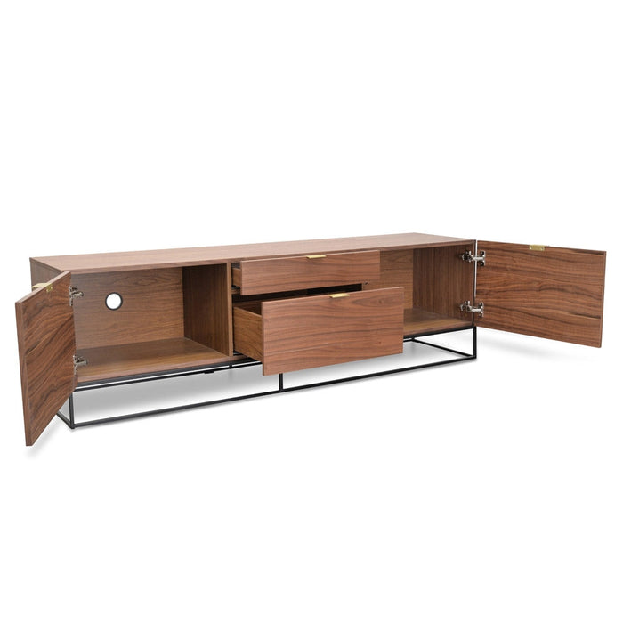 CTV2138-CN 180cm Entertainment TV Unit - Walnut