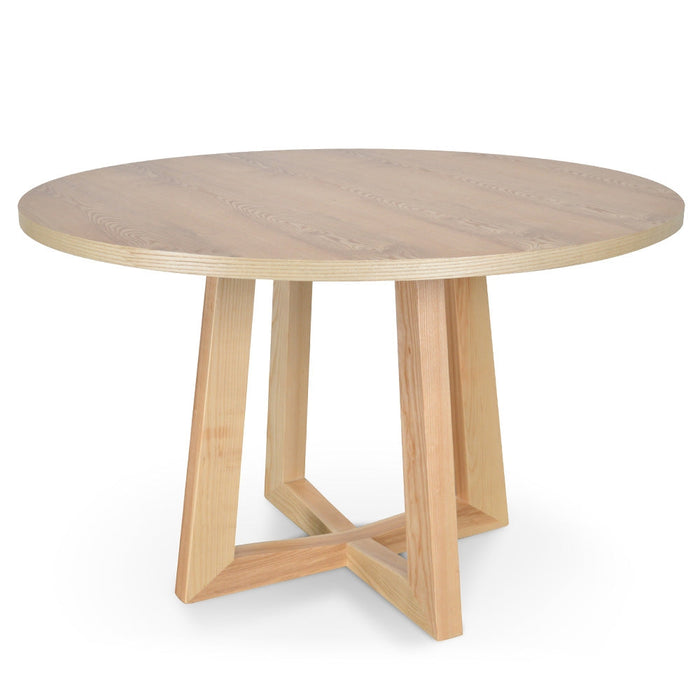 CDT588-SD 1.2m Round Dining Table - Natural