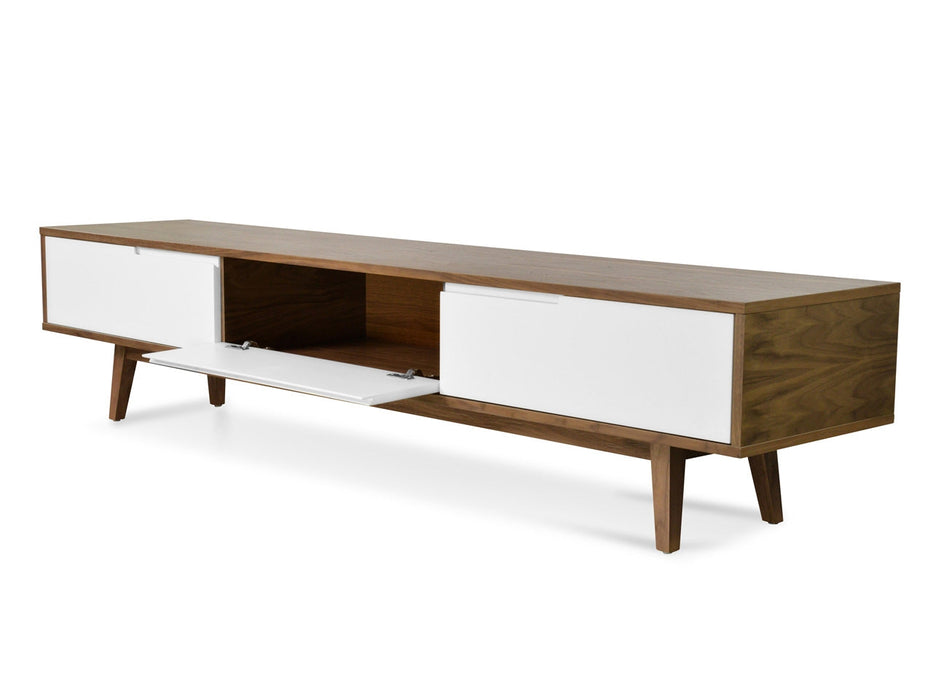 CTV862-DW 2.1m Lowline TV Entertainment Unit - Walnut