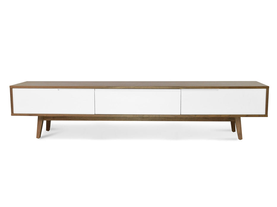 CTV862-DW 2.1m Lowline TV Entertainment Unit - Walnut