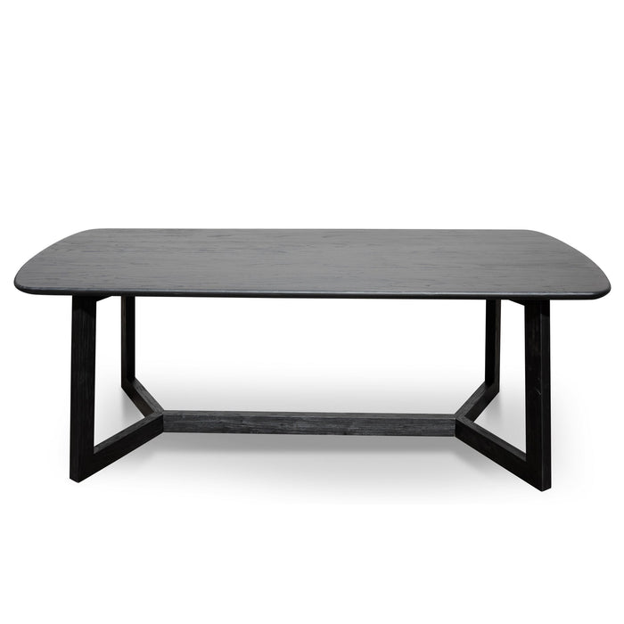 CDT2604-NI 2.2m Dining Table - Black