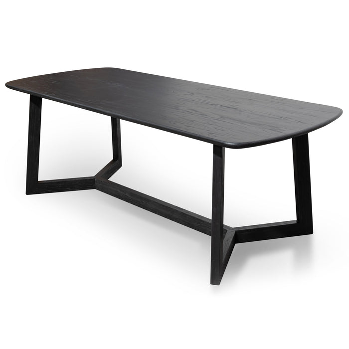 CDT2604-NI 2.2m Dining Table - Black