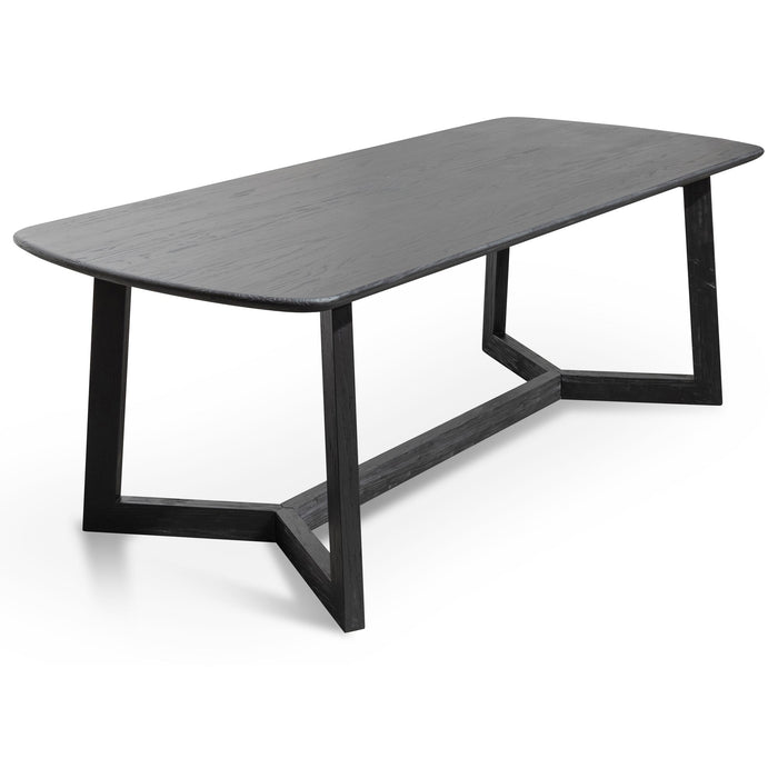 CDT2604-NI 2.2m Dining Table - Black