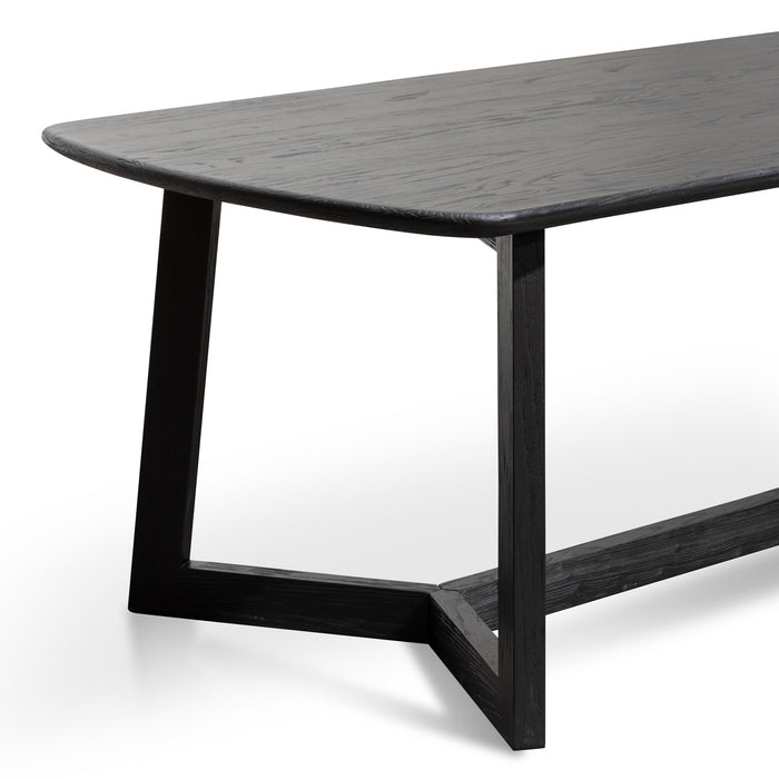 CDT2604-NI 2.2m Dining Table - Black