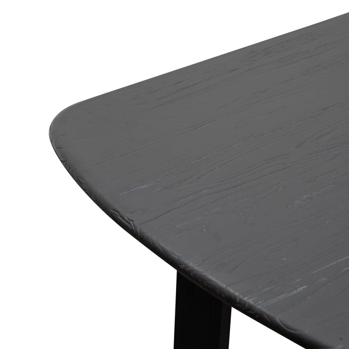 CDT2604-NI 2.2m Dining Table - Black