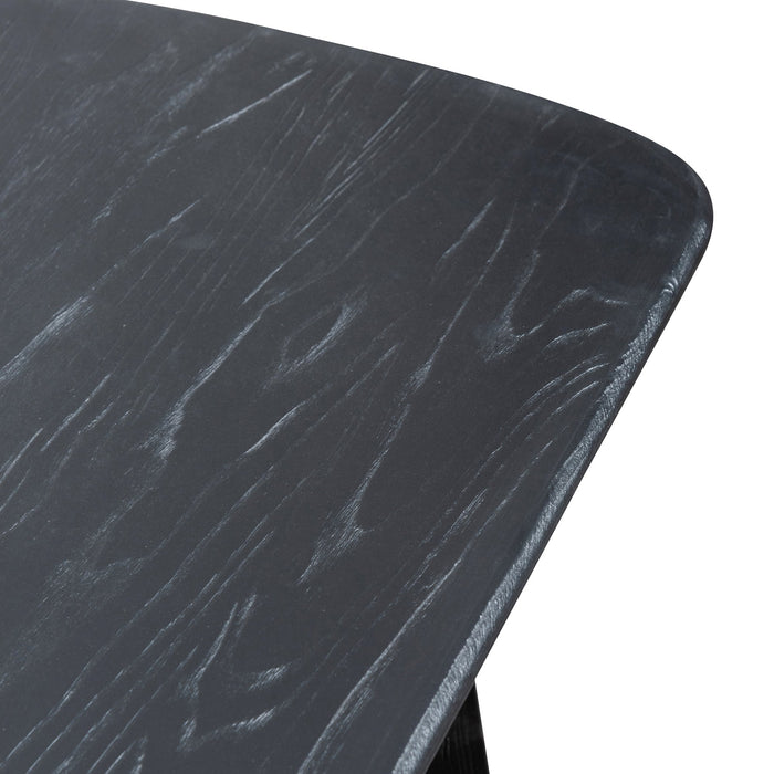 CDT2604-NI 2.2m Dining Table - Black