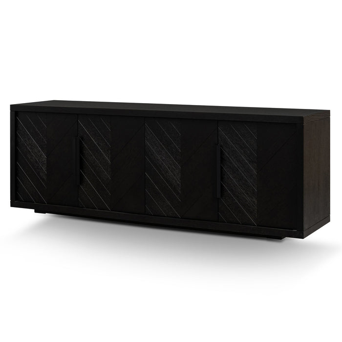 CDT2908-VA 2m Buffet Unit - Textured Espresso Black