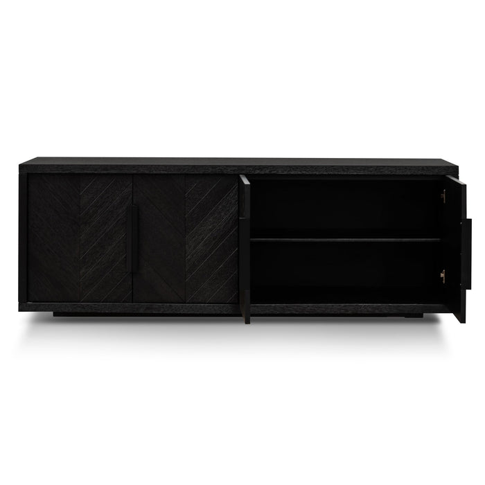 CDT2908-VA 2m Buffet Unit - Textured Espresso Black