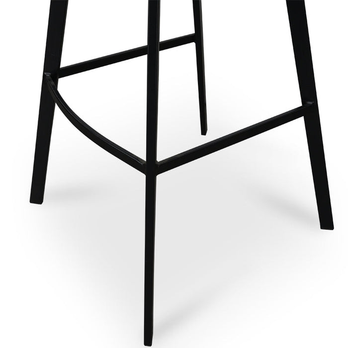 CBS2013-SE 80cm Bar Stool in Black Fabric (Set of 2)