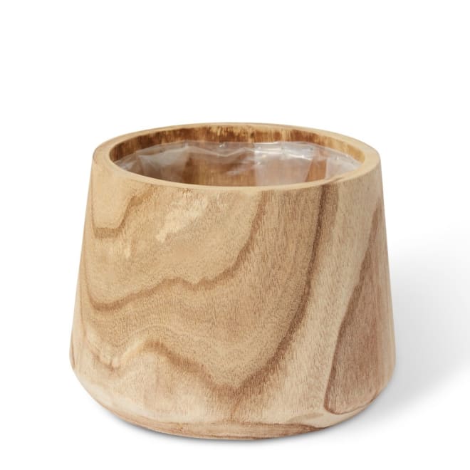 Argus Tub Pot (Decorative) - Natural, 21cm (H)