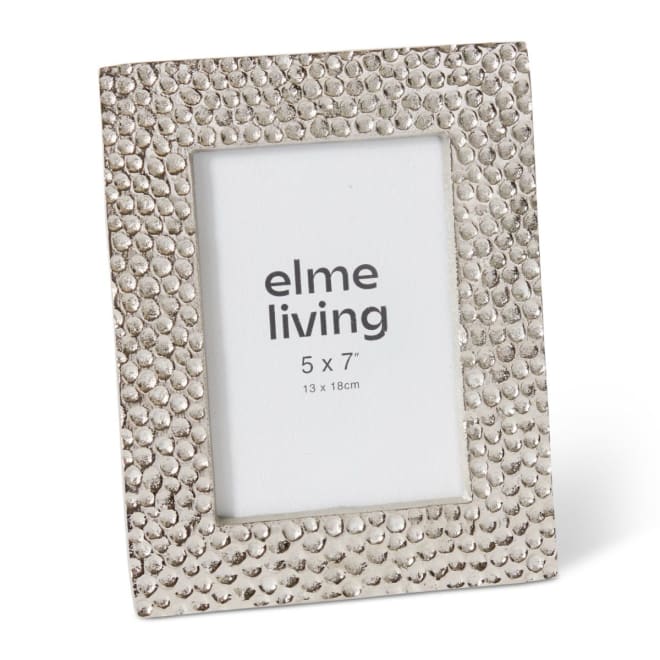 Tiva 5 x 7" Photo Frame - Nickel, 23cm (H)