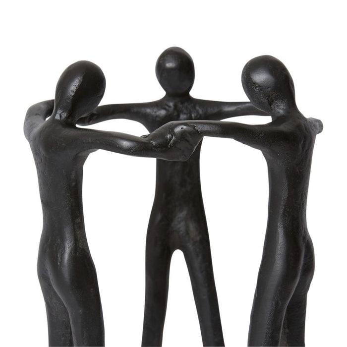 Friendship Sculpture - Black, 36cm (H)