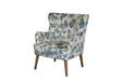 East Hampton Chair Cirencester Floral Velvet