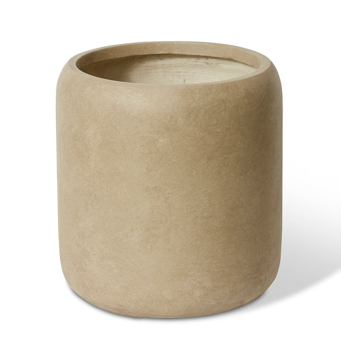 Saheed Fibrestone Planter S3 - Brown