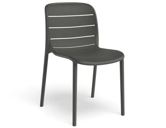Element Chair - Outdoor - Charcoal, Wood