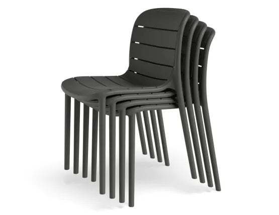 Element Chair - Outdoor - Charcoal, Wood