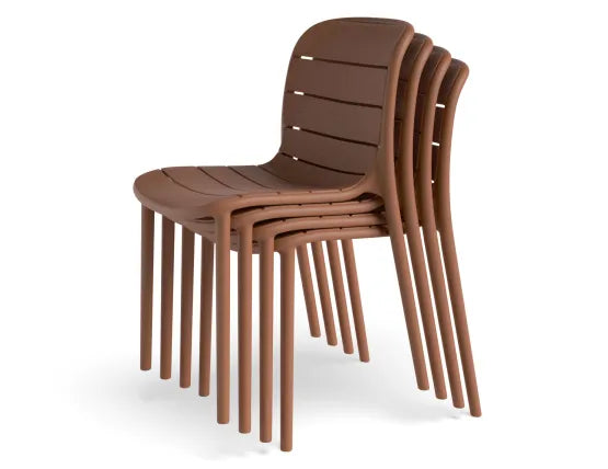 Element Chair - Outdoor - Terracotta, Wood