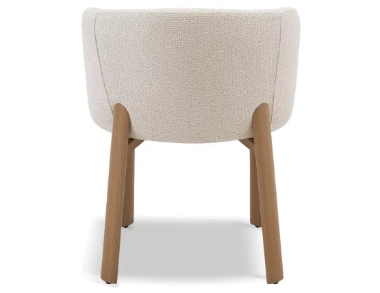Ellis Dining Chair - Oak - Grey