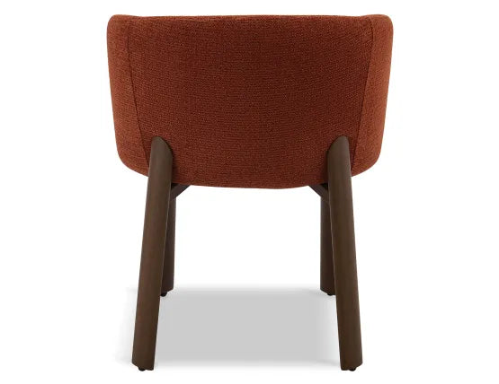Ellis Dining Chair - Walnut - Terracotta