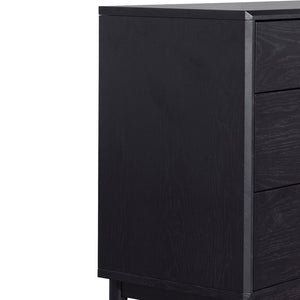 Modern Concepts Eloise 3 Drawers Dresser Unit - Black Oak