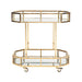 Cafe Lighting and Living Brooklyn Mirrored Bar Cart