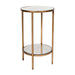 Cafe Lighting and Living Cocktail Mirrored Petite Side Table