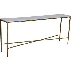 Cafe Lighting and Living Heston Marble Console Table - Large