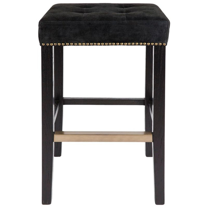 Cafe Lighting and Living Canyon Black Bar Stool