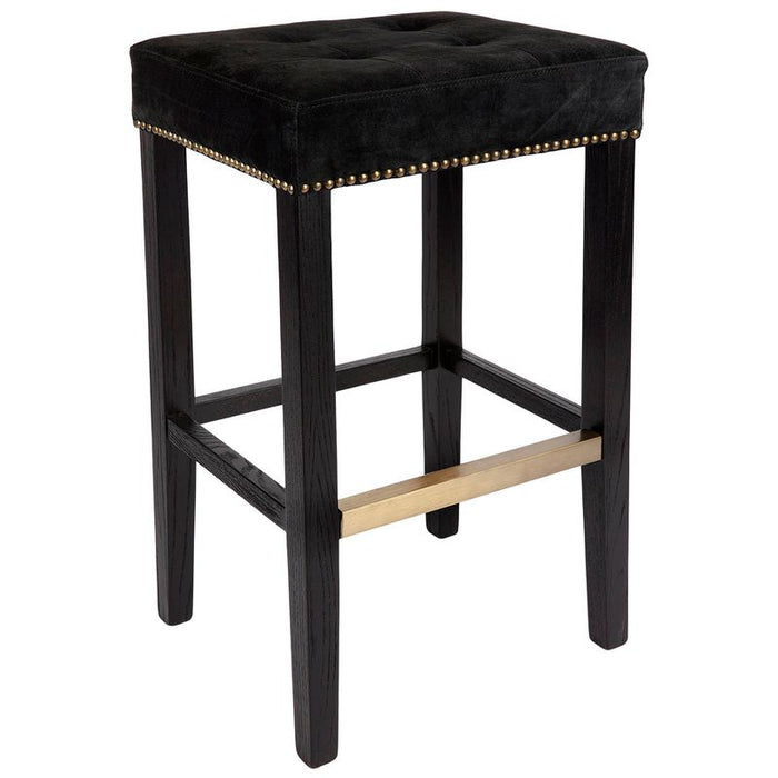 Cafe Lighting and Living Canyon Black Bar Stool