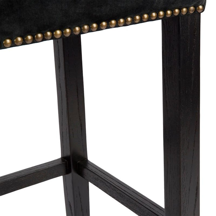 Cafe Lighting and Living Canyon Black Bar Stool