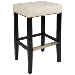 Cafe Lighting and Living Canyon Black Bar Stool