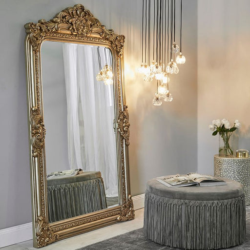 Cafe Lighting and Living Elizabeth Floor Mirror