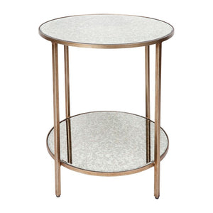 Cafe Lighting and Living Cocktail Mirrored Side Table